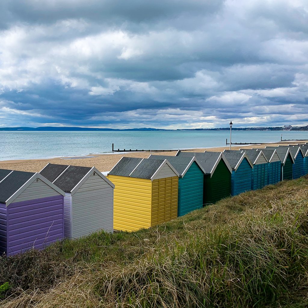 Beach huts at Southbourne. Photo - Sally Newcomb, SNimages.co.uk