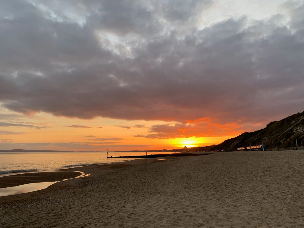 Sunset at Southbourne